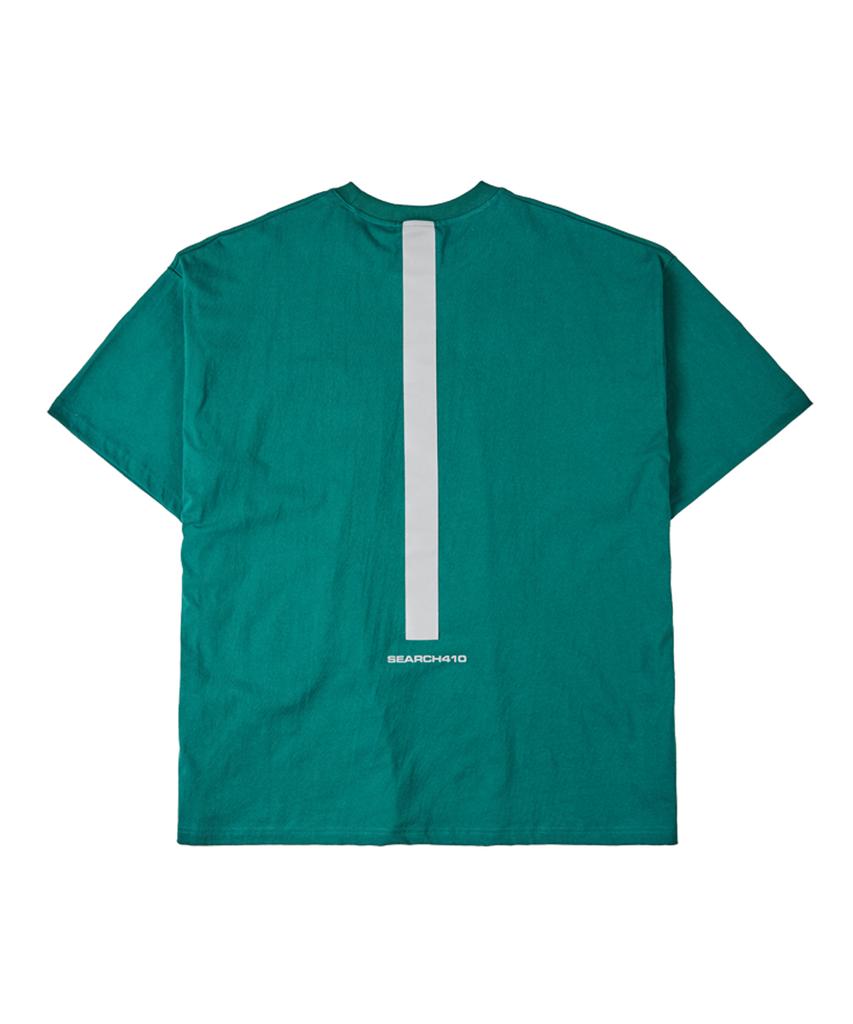 Sseochi410 [Unisex] Reflective Box T_Bluegreen
