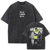 Aya Osawa Shirt Vintage Washed Unisex Oversized The Guy She Was Interested In Wasnt A Guy At All Streetwear Gift Clothing Tops