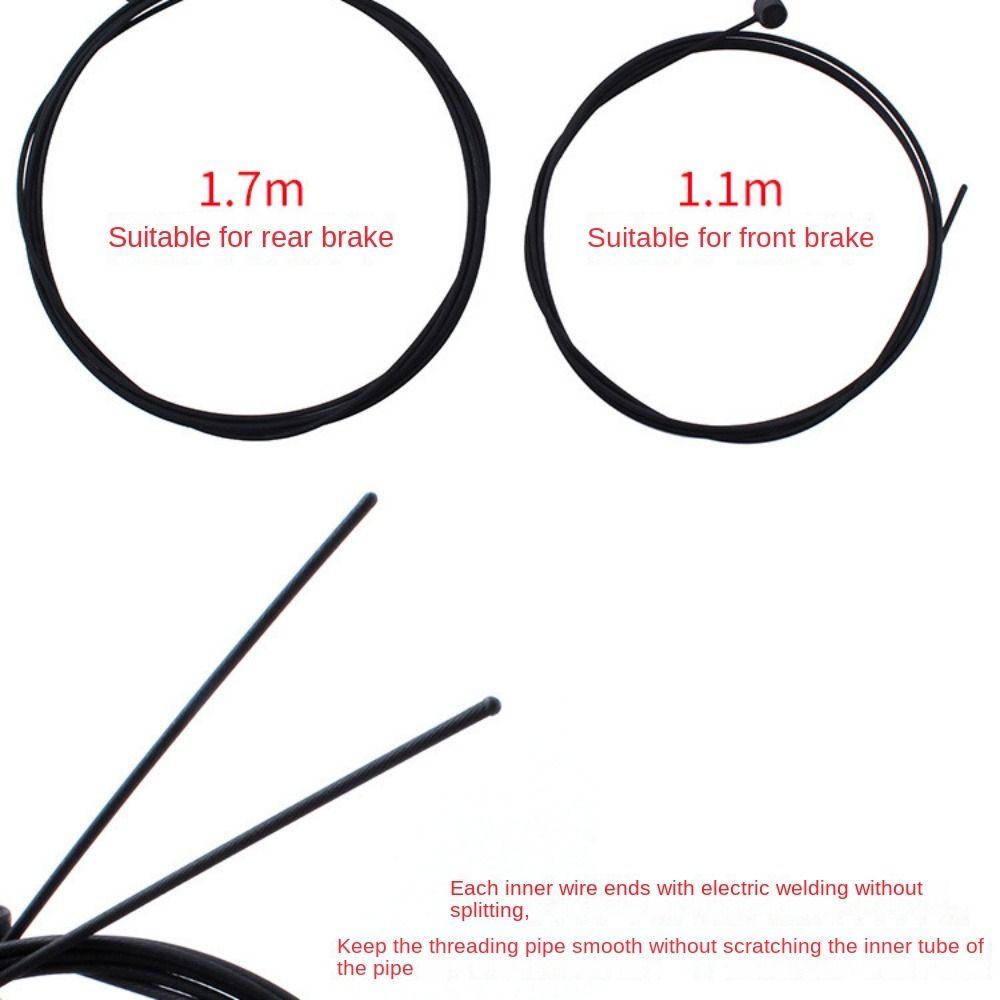 Temperature Resistance Bicycle Brake Shift Cable Wear Resistant Bike Cable Wire Core  MTB Road Bike