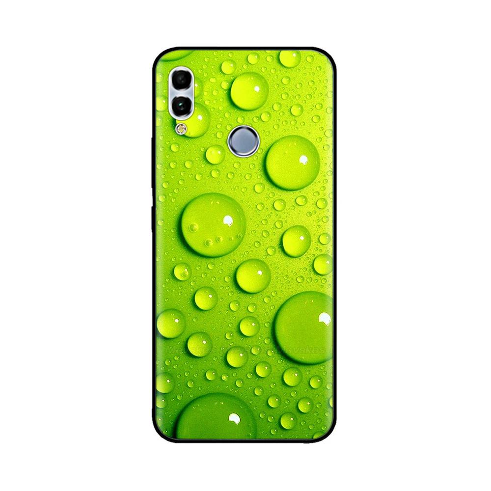 For Huawei P Smart 2019 6.21" Soft Black Silicone Phone Back Cover Case For Huawei P Smart 2019 POT-LX1 POT-LX3 POT LX1 Case Bag