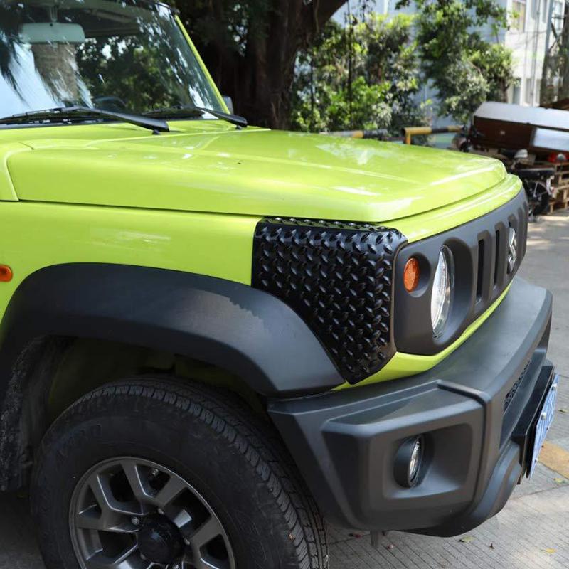 For Suzuki Jimny JB64 JB74 2019-2024 Car Front Rear Fender Tailgate Angle Wrap Decoration Guard Cover Auto Exterior Accessories