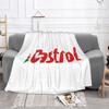 NEW Castrol Blankets and Throws Super Soft Thermal Indoor Outdoor Blanket for Living Room Bedroom Travel