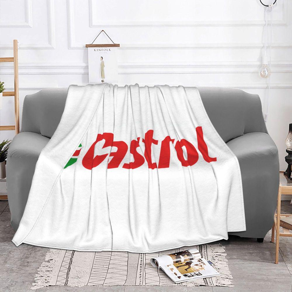 NEW Castrol Blankets and Throws Super Soft Thermal Indoor Outdoor Blanket for Living Room Bedroom Travel