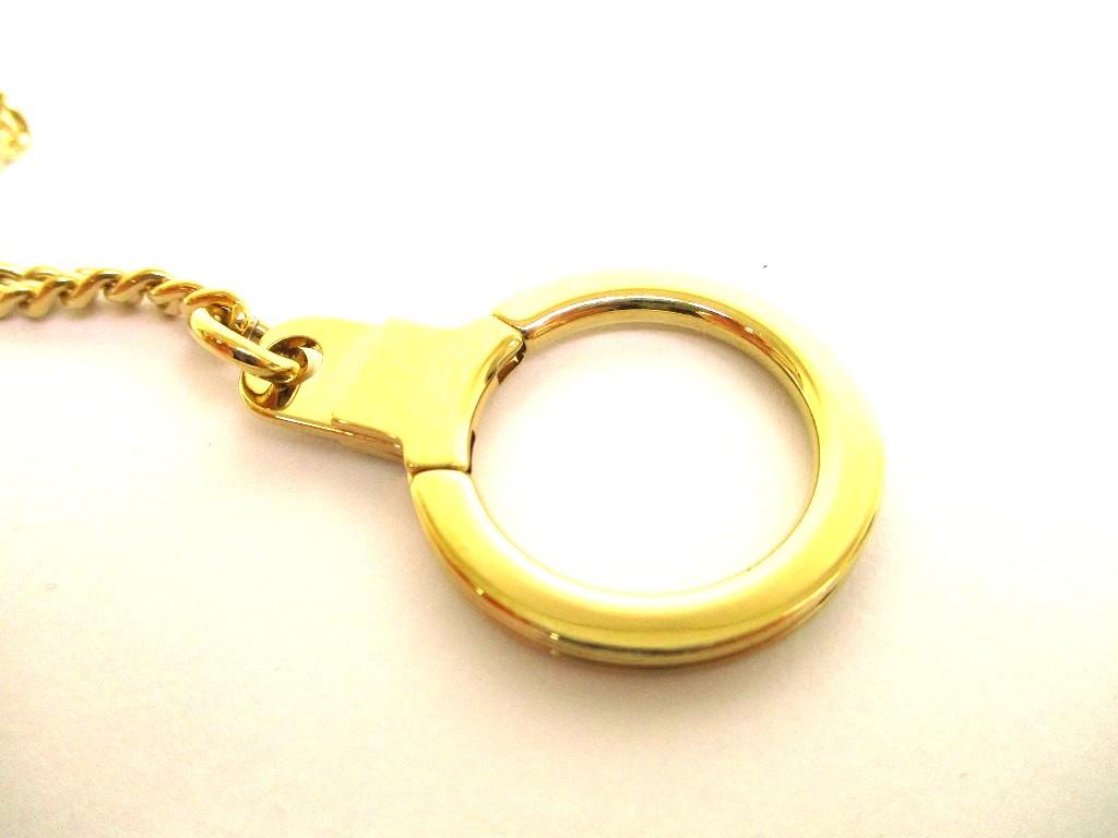 Authentic LOUIS VUITTON Gold Plated Wallet Chain Chaine Anneau Cle #b020  Seller Refurbished