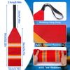Sicherheitswarnung Rote Fahne 2 Stück Reflektierendes Schild Sicherheitsmarkierer Tragbares Kajak-Sicherheitszubehör-Set Für Outdoor-Kanu-Boot-See