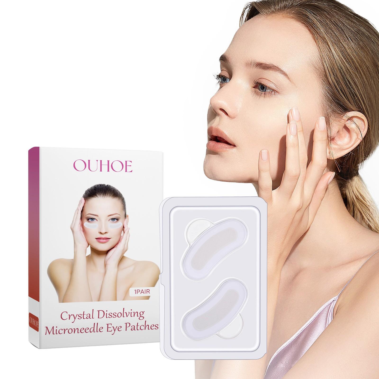 

Маска для глаз против морщин, разглаживание тонких линий, сухие линии, черные круги под глазами, лифтинг и увлажняющий уход за глазами, 10 мл, 1 пара