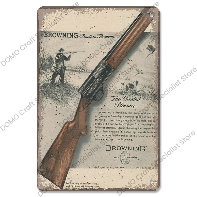Hunting Poster Metal Plate Vintage Adventure Ranger Metal Tin Signs Retro Wall Decor Hunting Shop Tool House
