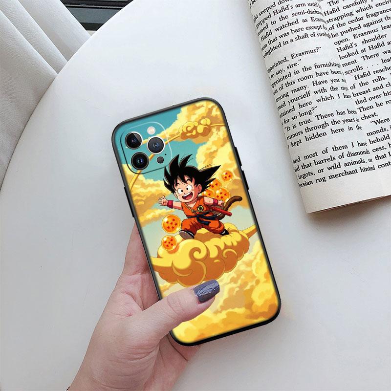 Anime Dragon Ball Goku Phone Case for Samsung Galaxy Note 10 20 S23 S22 Ultra FE Plus M06 M15 M16 M35 M55
