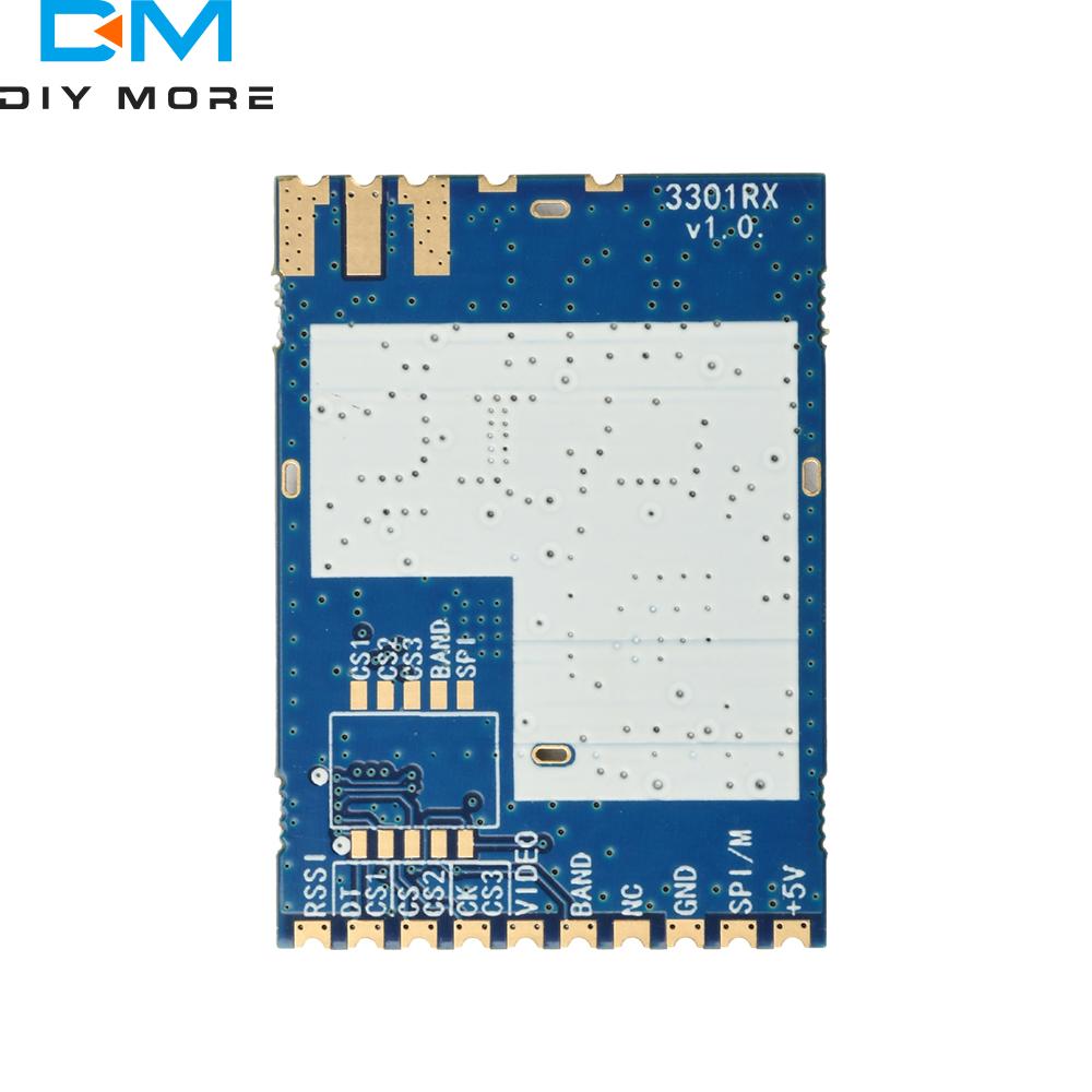 3301RX 3.1-3.7G RF Receiver Module 3.3GHz Video Receiver Module FPV Analog Wireless Free Edit Channel SPI Mode