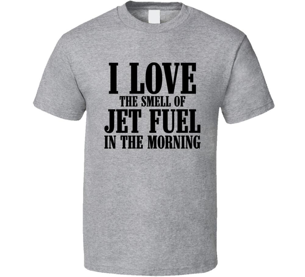 Juan Pablo Montoya I Love The Smell Of Jet Fuel In The Morning Racing T Shirt Mens Womens Tees Top M