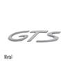 3D GTS for Car Hood Fender Trunk Rear Bonnet Nameplate Decal Emblem Badge Sticker