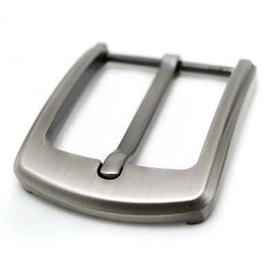 40mm Zinc Alloy Men's Casual Belt Buckle End Bar Replacement Waistband Head Craft DIY Belt Repair Single Prong Pin Half Buckle