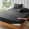 Waterproof Cotton Thick Mattress Cover Protector Breathable Adjustable Bed Cover Thicken Mattress Cover Protector Non-Slip Bed