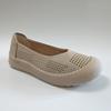 Genuine Leather Women Loafers Slip On Flats Cowhide Comfortable Soft Casual Shoes Daily Wear Black Beige Yellow Plus Size 41