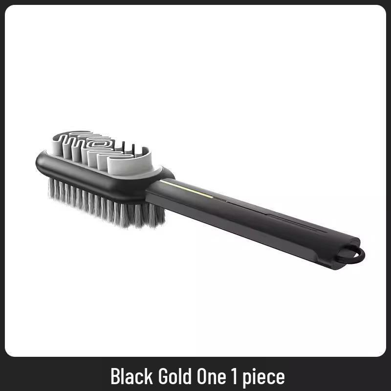 Double-Sided Suede Shoe Brush & Rubber Eraser - Quickly Removes Stains, Soft Bristles Protect Shoes.