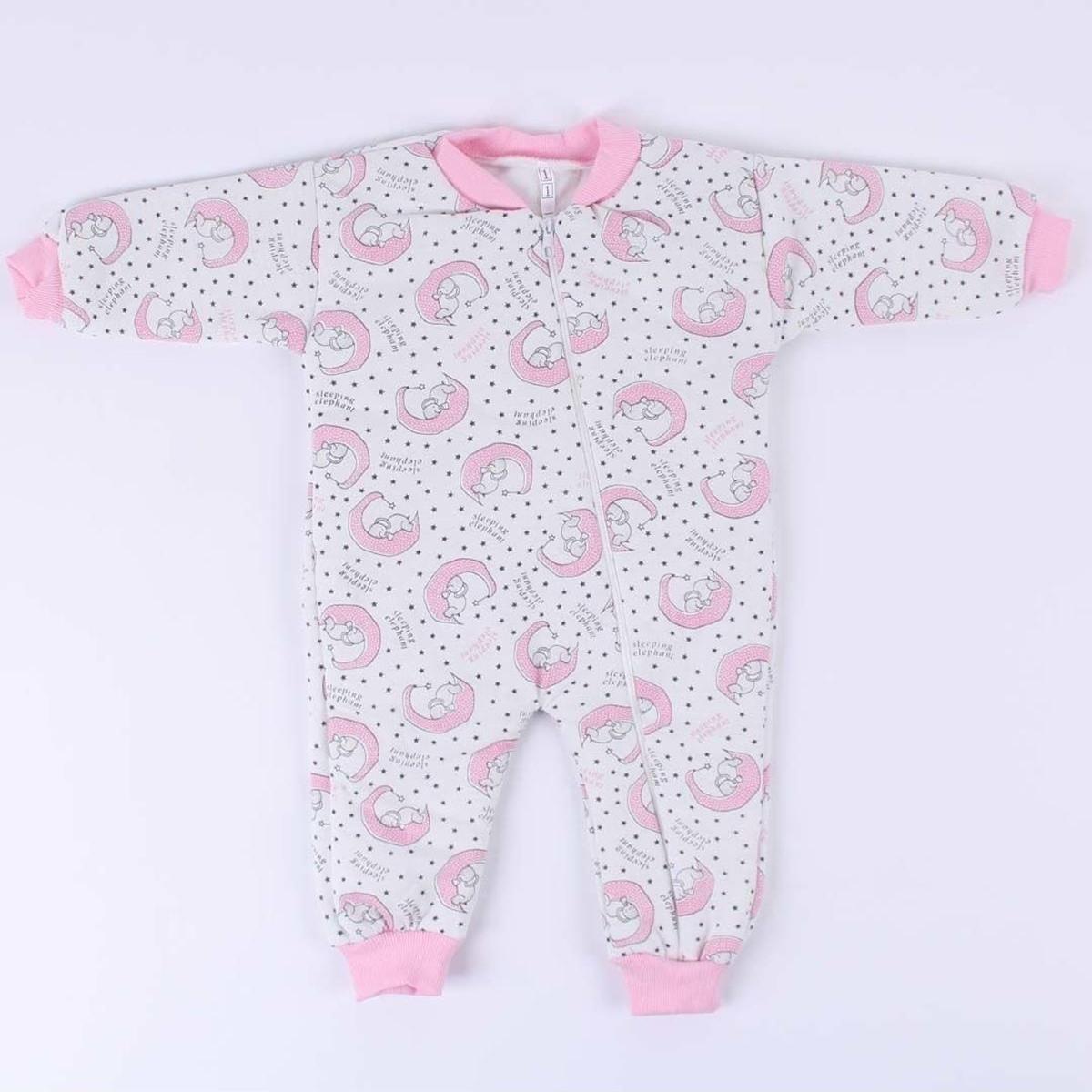 

Baby Girl Pink White Sleeping Elephant Sleeping Bag