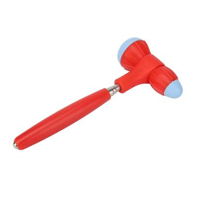 Martello da Massaggio Retrattile Design Ergonomico Flessibile Basso Rumore Strumento Massaggiatore a Doppia Estremità Martello per