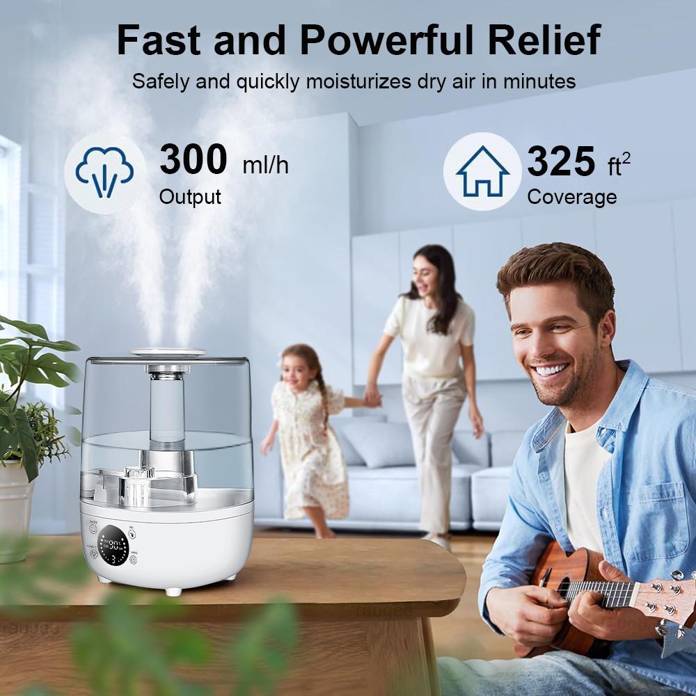 4L Großer Kapazität Luftbefeuchter Haushalt Ätherische Öle Diffusor Schlafzimmer Ultraschall Aromatherapie Maschine
