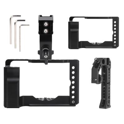 Aluminum Alloy Camera Video Shooting Cage with for Arri Handle for Canon EOS M6Mark2