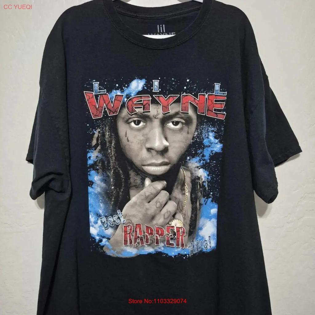 Lil Wayne Best Rapper Alive T Shirt Size 3XL Hip Hop Rap Official Merch vintage Washed Casual Slightly fashion graphic