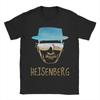 Heisenberg Breaking Bad Men T Shirt Amc Walter White Jessie Pinkman Tee Shirt Short Sleeve O Neck T-Shirt Cotton New Clothing