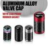 4PCS Car Tire Valve Cover Auto Tyre Wheel Air Stem Valve Cap Accessories For Honda Mugen Typer ACCORD Airwave Avancier Civic FK8 aij256