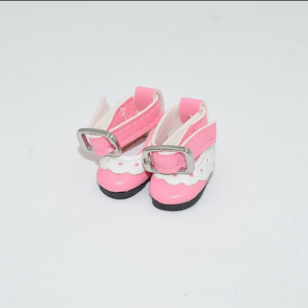 2.8CM New Casual Cute Cowhide Dolls Shoes for 1/8 OB11 Shoes Leather 1/12 BJD Doll Shoes For obitsu11GSCbody9OB11 Doll Boots