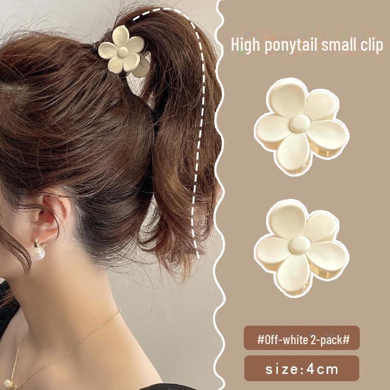 

Зажим для высокого хвоста Frosted Flower Anti-Collapse