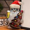 Simulation Funny Cat Pillow 30/40cm Anime Plush Toy Cute Stuffed Animal Soft Doll for Christmas Thanksgiving Gift