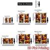 2D flat Photography Backdrop Background Banner Colorful Fresh Fruits (2) 100% Polyester Festive Wall Decor Perfect for