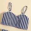 Cross-Border Girls' Halter Bikini Two-Piece Set