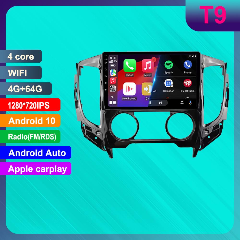 Mitsubishi L200 3rd Gen GPS Navigation Android HD Reverse Camera CarPlay