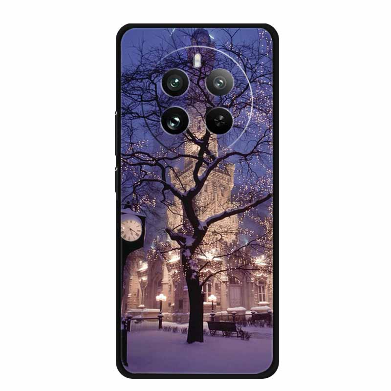 For Realme 12 4G Case 6.67" Luxury TPU Soft Silicone Phone Cases Back Cover for Realme12 4G Shockproof Lovely Cute Bumper Coque
