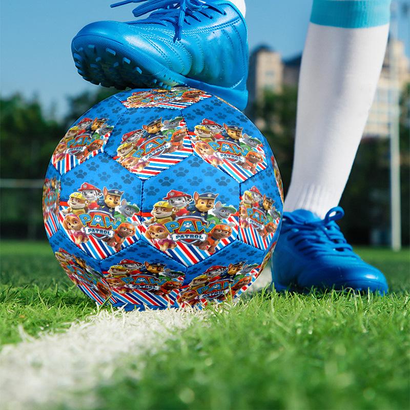 PAW Patrol Print Size 5 Soccer Ball, PU Wear Resistant Football for Match Training and Daily Practice, Birthday Gift for Soccer Fans