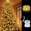 5/10M Christmas LED Leather Cord Lights Fairy Lights Garland Christmas Tree Decorations for Home 2025 Navidad Noel New Year 2025