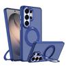 Applicable To Samsung S26Ultra Phantom Magnetic Stand Mobile Phone Case 360 ° Rotating Stand S26Plus Protective Case