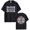 O-Oasis Live 25 Tour T Shirt Men Women Gothic Vintage Overd Tshirt Men's High Quality Short Sleeve T-shirts#Color(2)