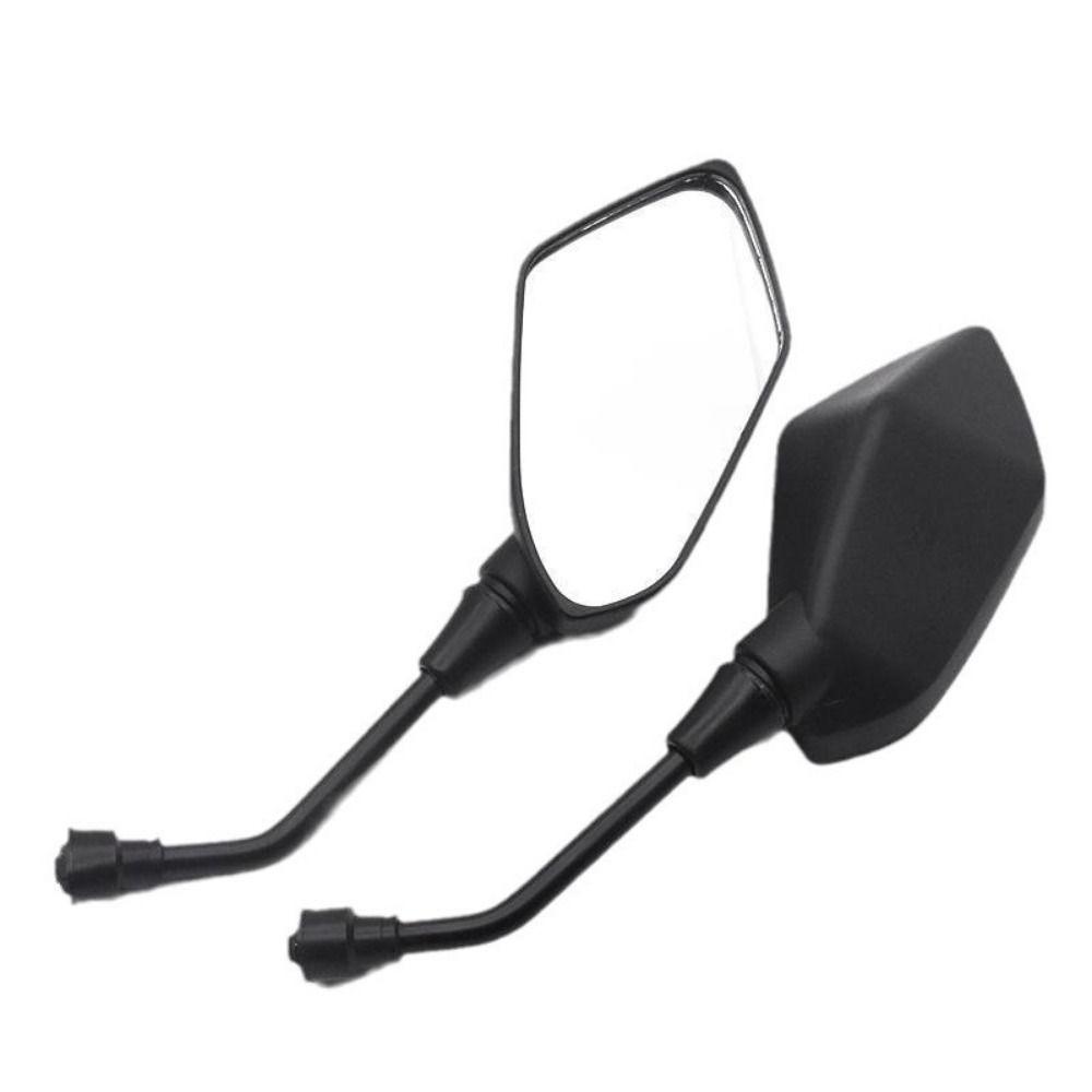 1Pair Black 8mm/10mm Rigth Thread Electric Scooter Rearview Mirror