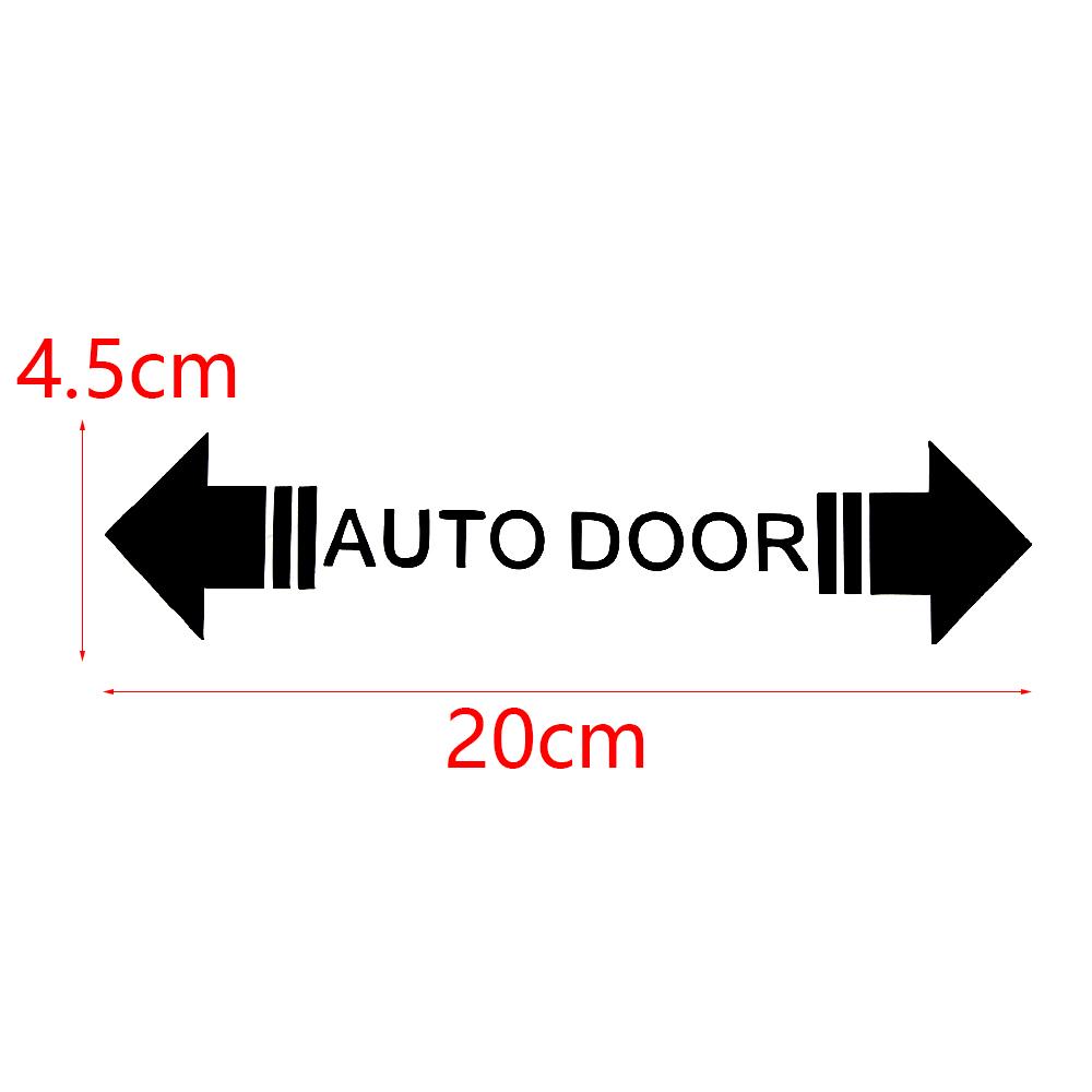 1PC Auto Door Warning Caution Please Do Not Pull New Automatic Home Decal Car Auto Door Sticker Car Styling Car Styling