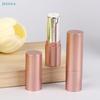 Rose Gold Lip Balm Tubes - Empty Refillable Lip Gloss Containers, Portable Cosmetic Packaging for DIY Lip Products