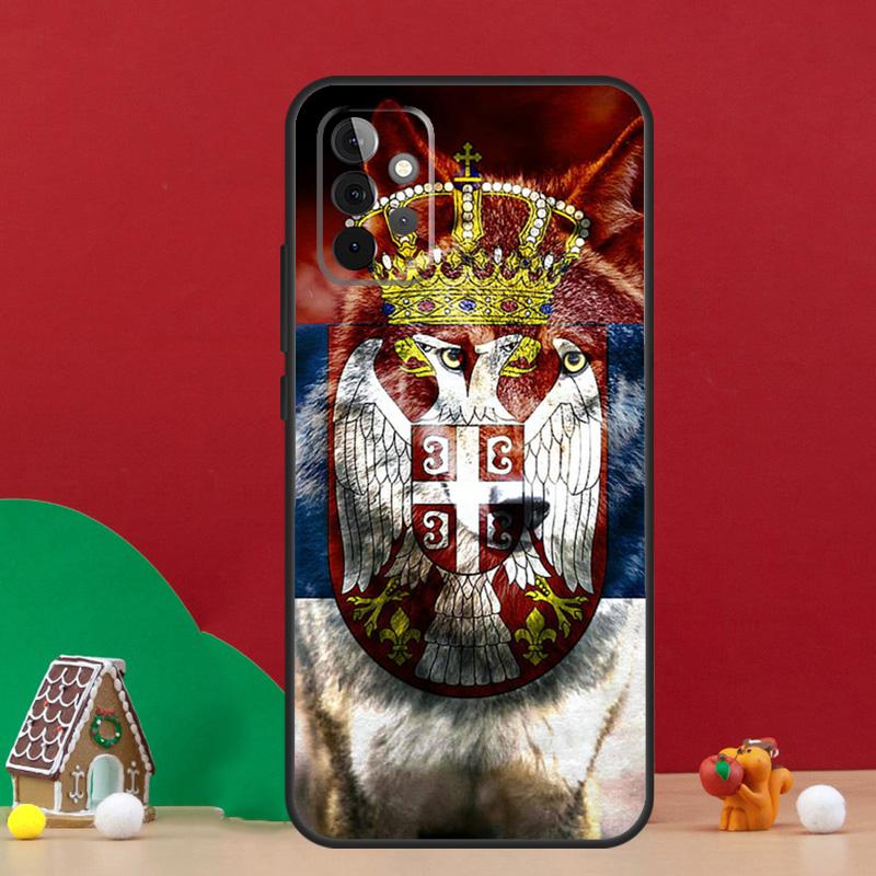 Flag of Serbia Serbian Case For Samsung Galaxy A56 A33 A13 A36 A23 A52 A32 A12 A54 A34 A14 A16 A53 A15 A35 A55 A17