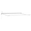 Electric Retractable Awning Red and White 5 X 3 M