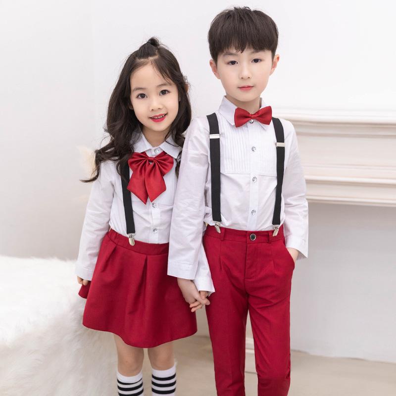 Dziecięcy letni smoking sceniczny dla chłopców - strój dla zespołu chóralnego