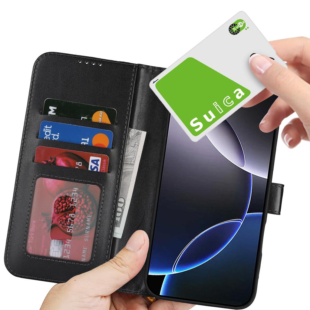 For iPhone 16 Pro Max Stand Case Shockproof Leather Wallet Phone Cover