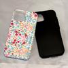 Foreign trade explosion sweet floral apple 16 magnetic mobile phone case two-in-one iphone17 anti-drop film case 13pm