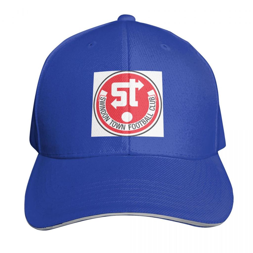 Swindon Town FC Retro S Classic Badge Baseball Cap Fishing Cap Sunhat Big Size Hat Womens Hats Unisexs
