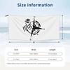 Dakar Rally Beach Towel Soft Microfiber Quick Dry Absorbent Quick Towels For Bath