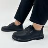 TikTok Leather Shoes Men's Business Casual Shoes Breathable Soft Sole Versatile Driving Shoes