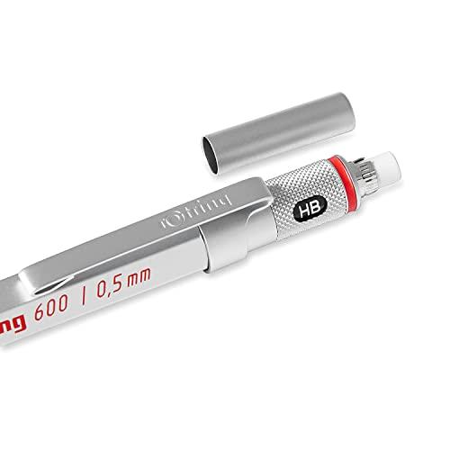 Rotring Ołówek mechaniczny Rotring 600 0,5 mm srebrny 1904-445 [oryginalny produkt japoński]