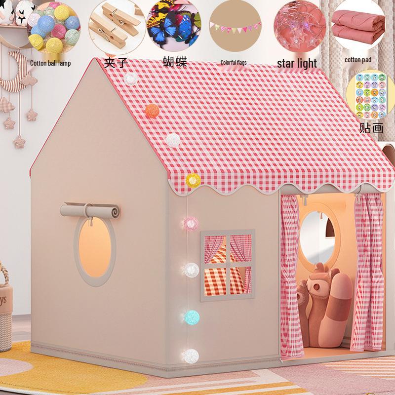 Princess Castle Indoor Play Tent: Girl's Birthday Gift & Cozy Sleeping Space